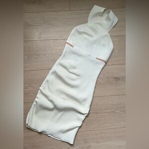 Herve by Herve leger white bodycon dress XS